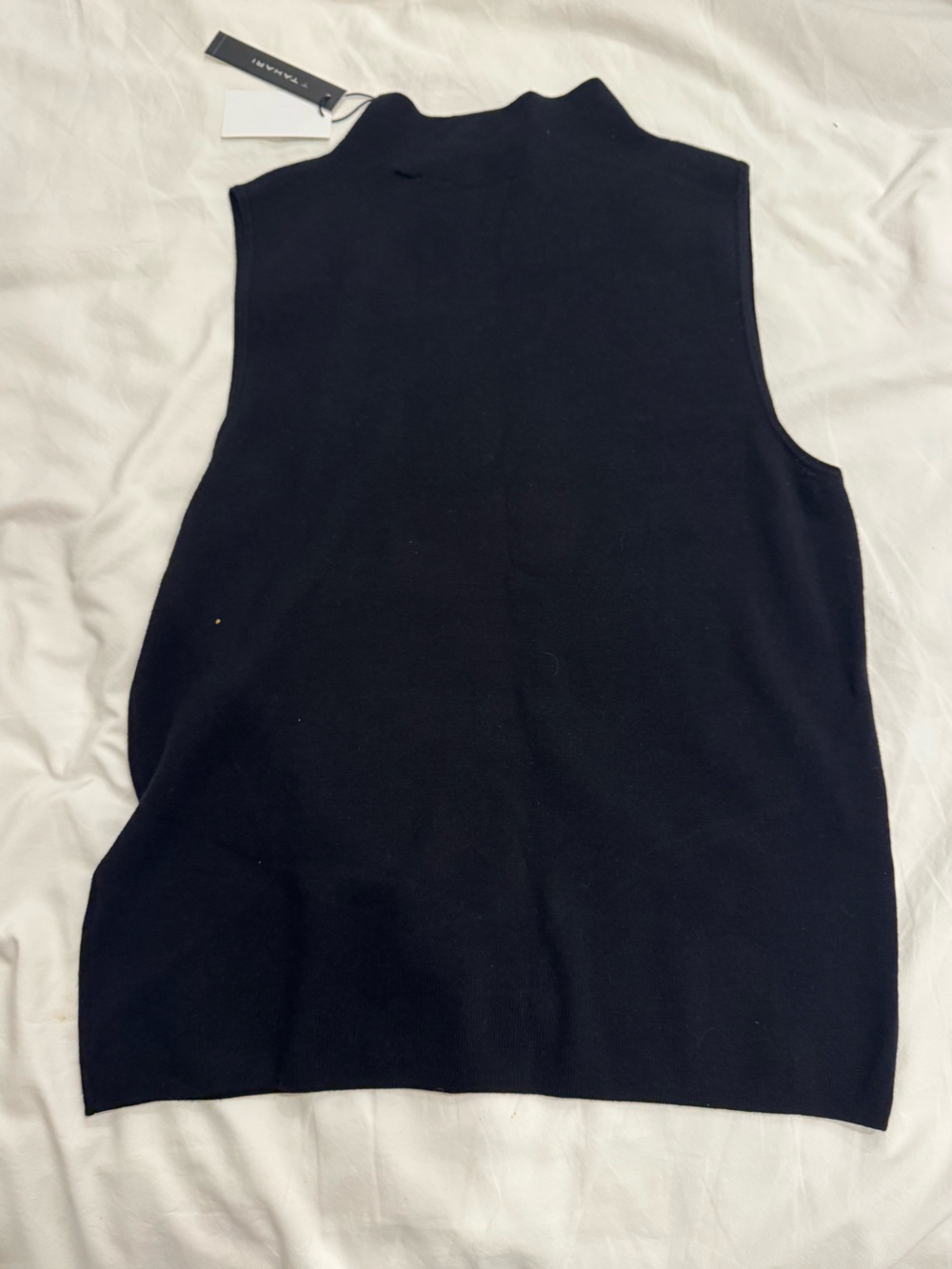Classic Black Women’s Sweater Tank Top